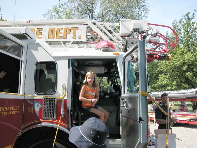 Girls like fire trucks, too
