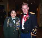 with Col. Sholly, COL, USA/R Dir of JROTC, IPS